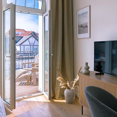 Kapitaenshaus Friedrich Franz - Premium Apartments 200 Meter Vom Strand Und Alten Strom Rostock Eksteriør bilde