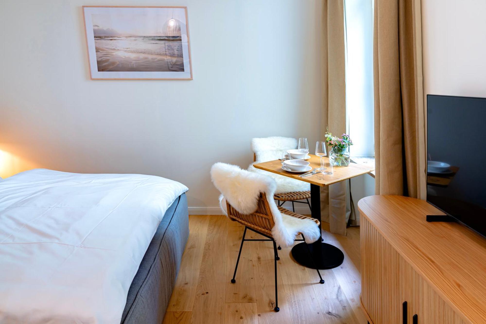 Kapitaenshaus Friedrich Franz - Premium Apartments 200 Meter Vom Strand Und Alten Strom Rostock Rom bilde